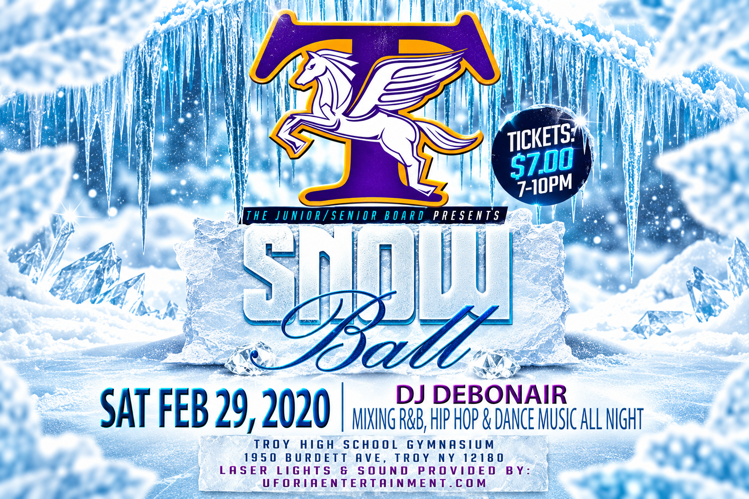 Troy High School's 2020 Snowball Dance — February 29, 2020 | Uforia Entertainment & DJ Debonair